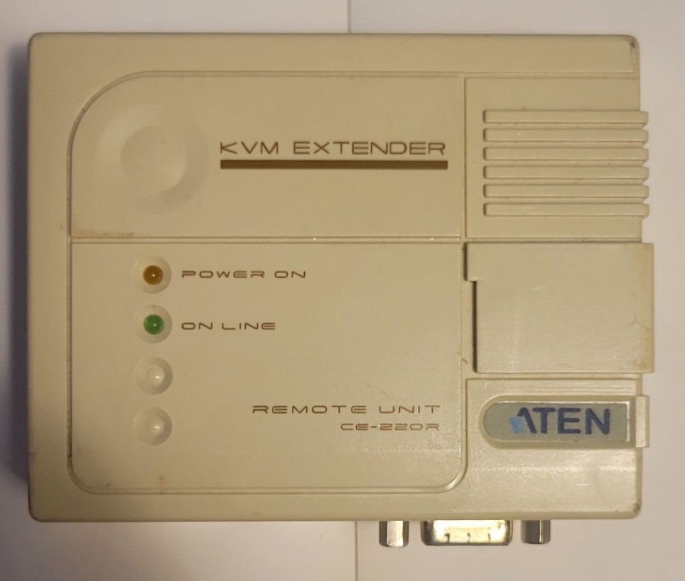 KVM Extender, Local Unit-CE220L, & Remote Unit-CE220R (together)