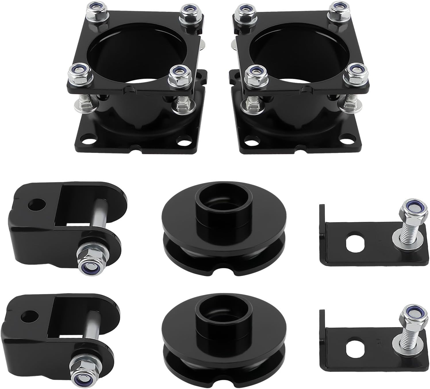 2.5in Front 1.25in Rear Lift Kit for Ford Explorer 2WD 4WD 2011-2019 Black