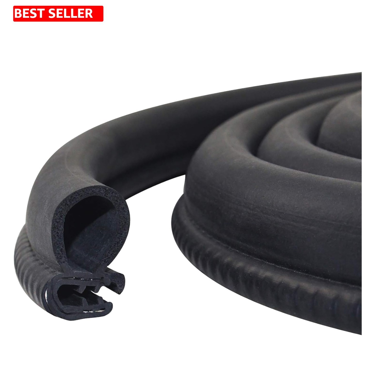 25Ft Automotive Weather Stripping Seal for Noise Reduction & Easy Installation