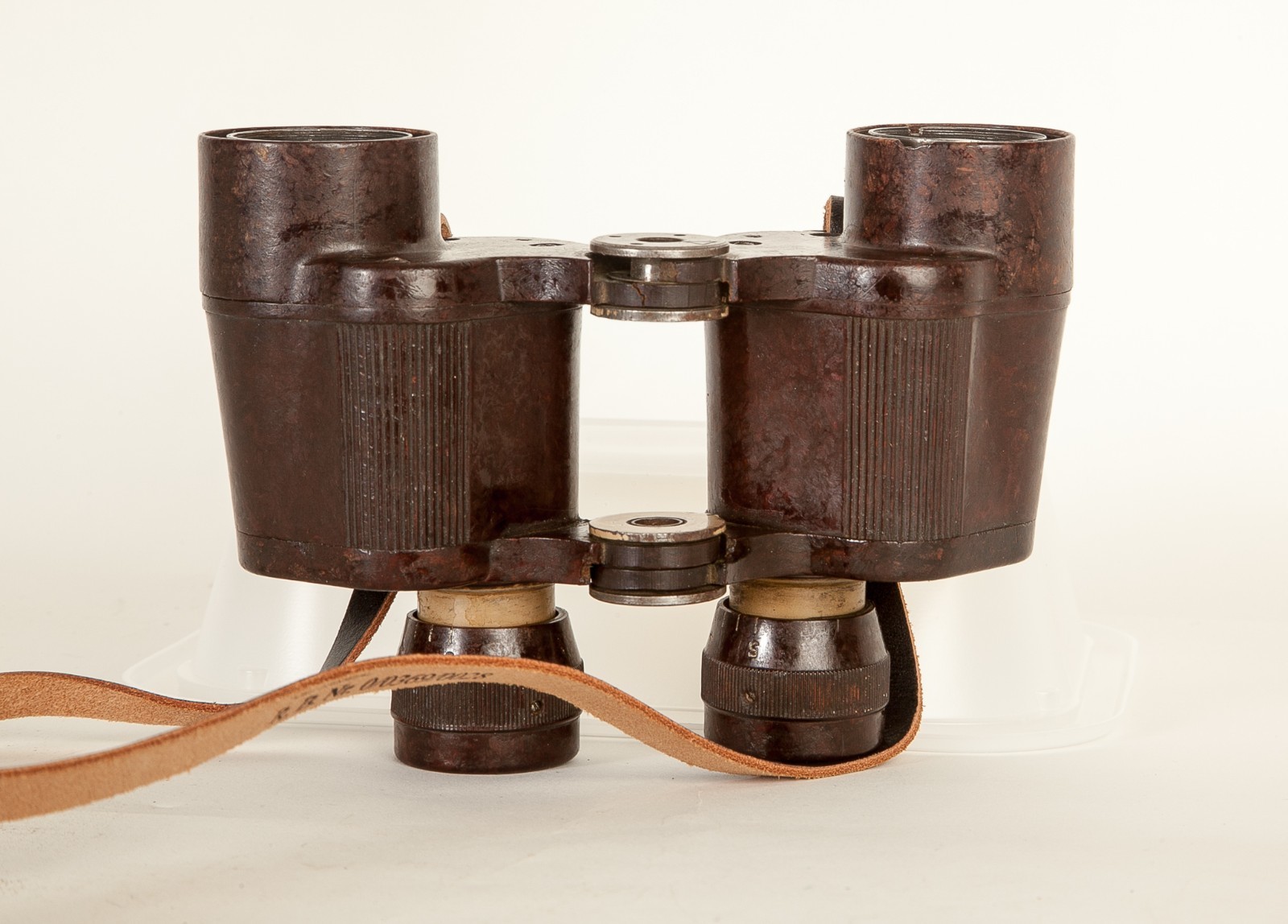 WWII German Binoculars CXN BAKELITE 6x30 Dienstglas SUPER RARE READ DESCRIPTION!