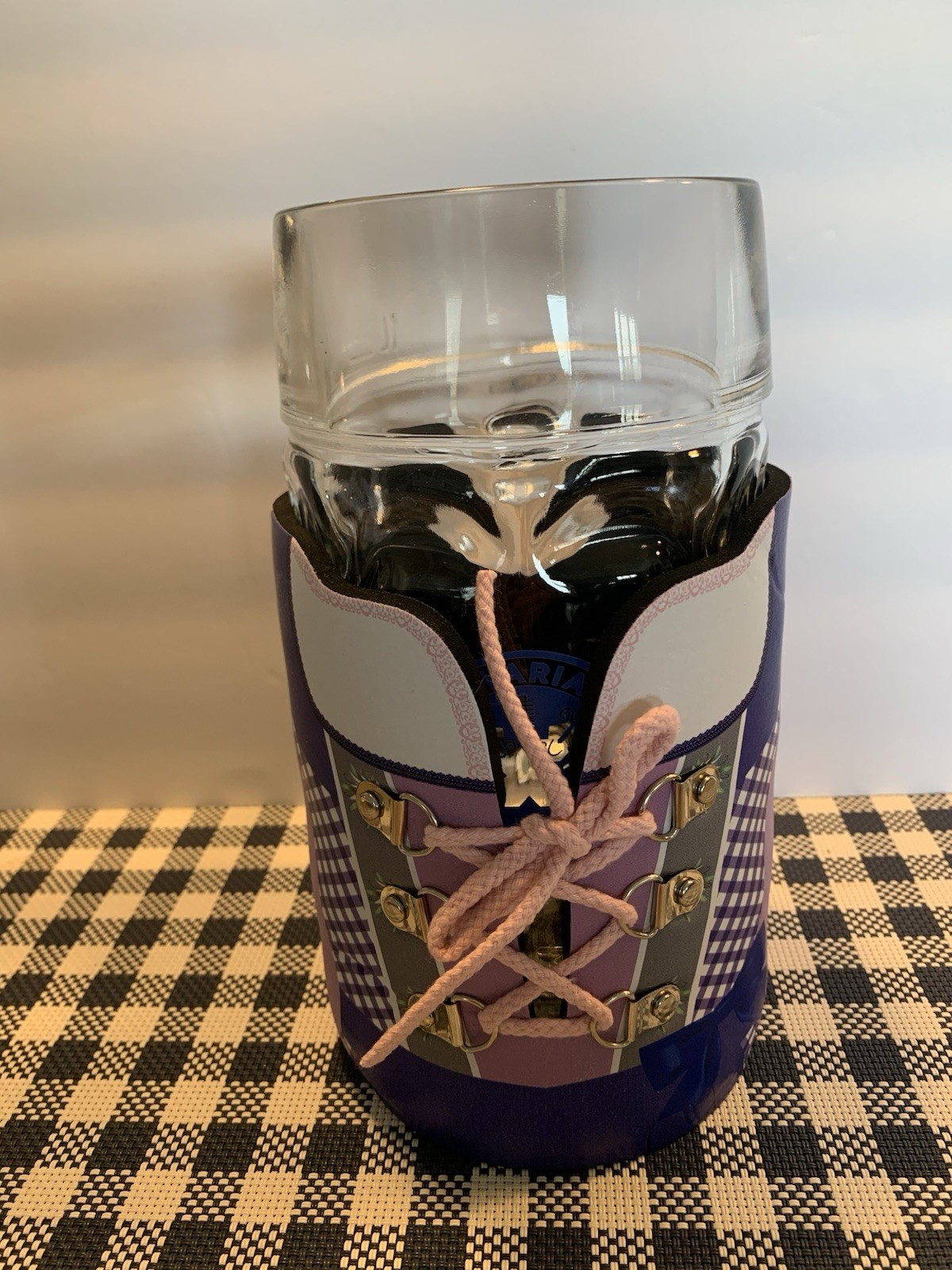 Dirndl Oktoberfest Koozie (for 1 Ltr. Stein)