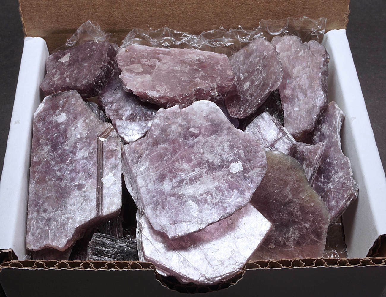 Lepidolite Collection 1/2 LB Layered Lavender Lithium Mica Crystals