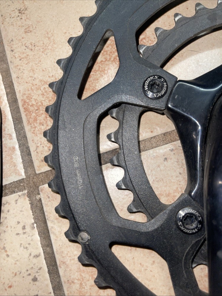 Sworks Carbon Crankset Duel Power Meter