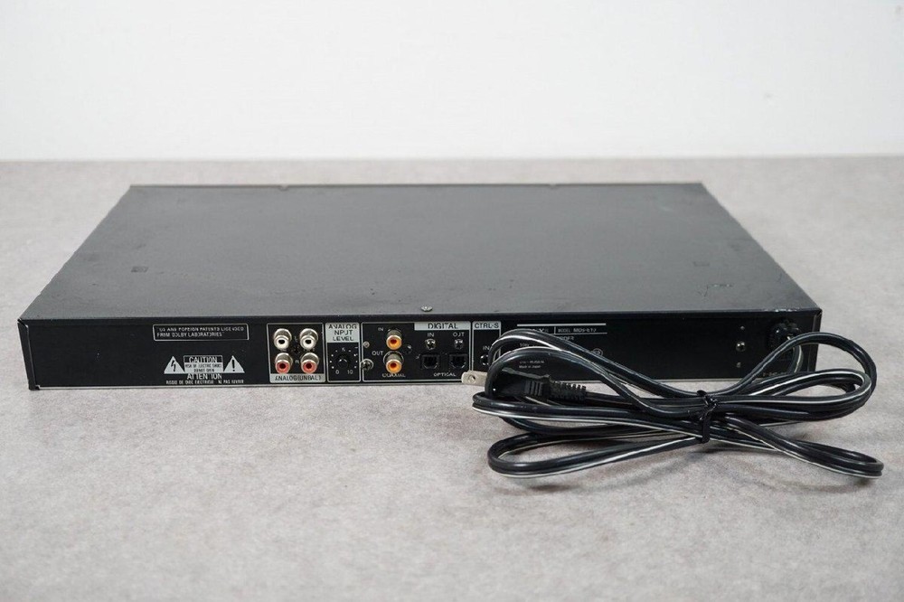 SONY MDS-E10 Professional MD Recorder Player Operation Confirmed