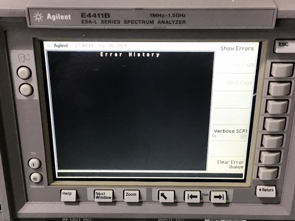 Agilent E4411B Spectrum Analyzer