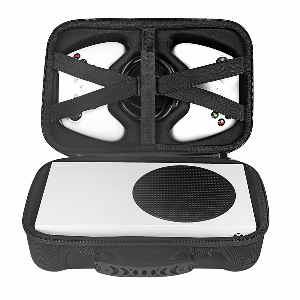 Waterproof Controllers Storage Bag Carrying Case for Xbox Series S Game Console