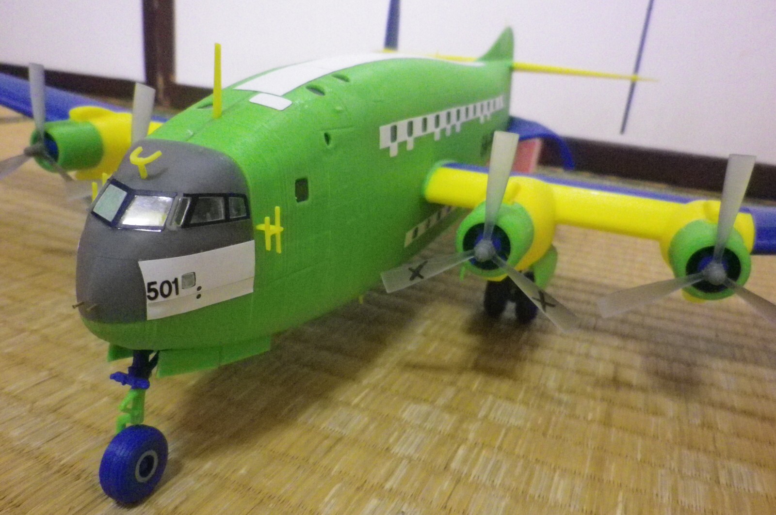 Breguet Br.765 Sahara (3D fabricated 1/72 ABS kit)