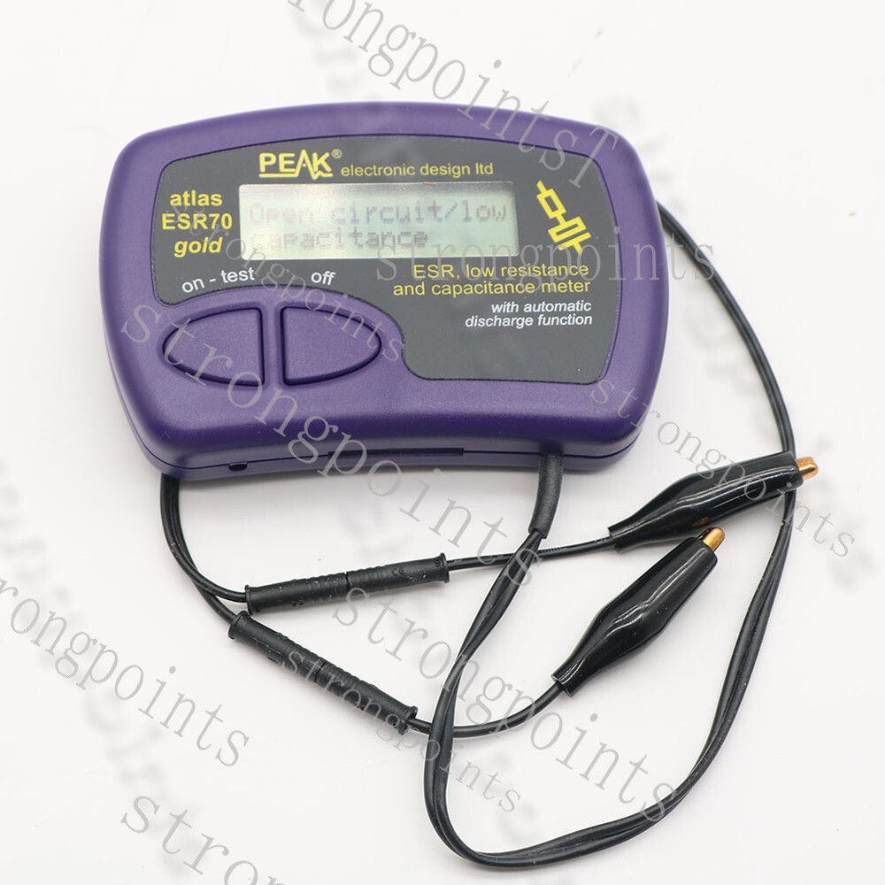 1PCS Electronics ESR / Capacitance Meter ESR70 ESR-70G