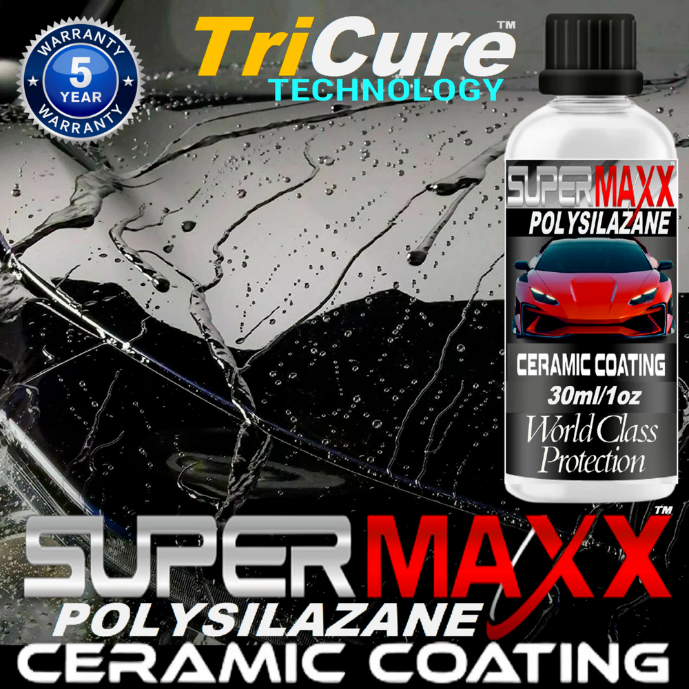POLYSILAZANE CERAMIC CAR COATING SCRATCH RESISTANT "5 YEAR ADVANCED PROTECTION"