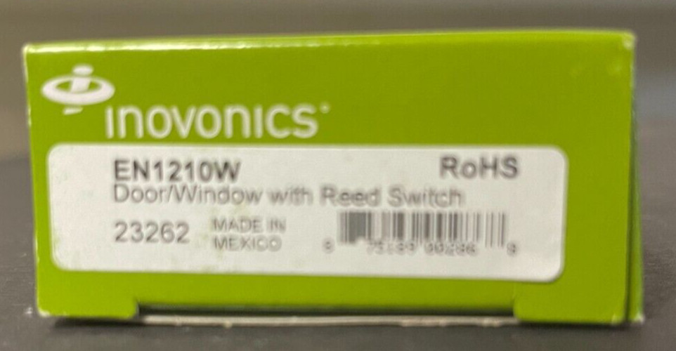 Brand New Inovonics EN1210W EchoStream Door, Window Transmitter with Reed Switch
