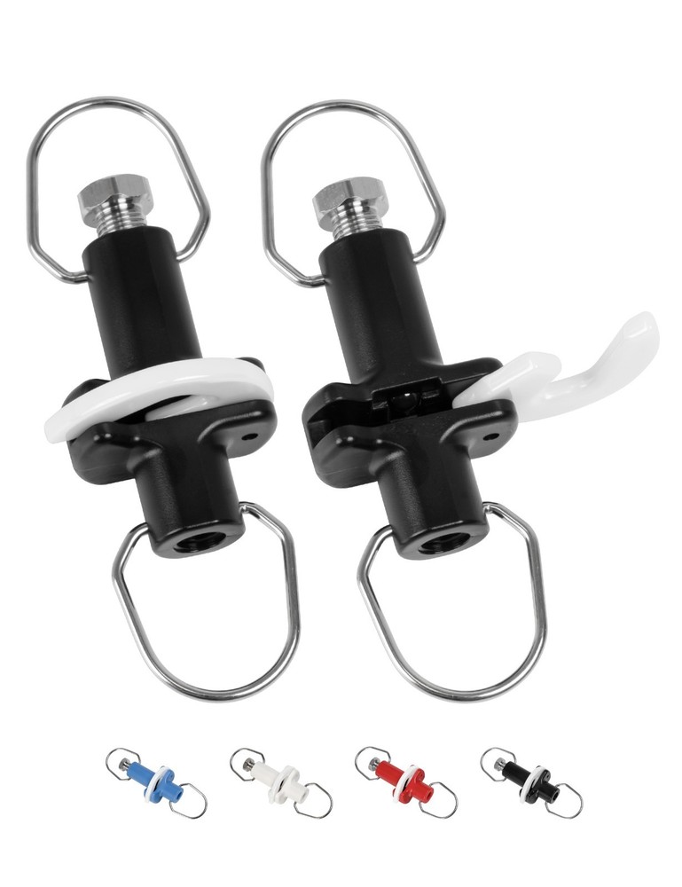 BLUEWING  2pcs Progressively Tunable Premium Outrigger Release Clips US Seller
