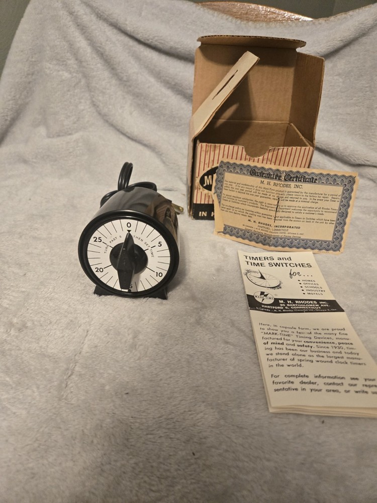 Professional Time Switch #78104 Mark-Time Timing Devices UNTESTED