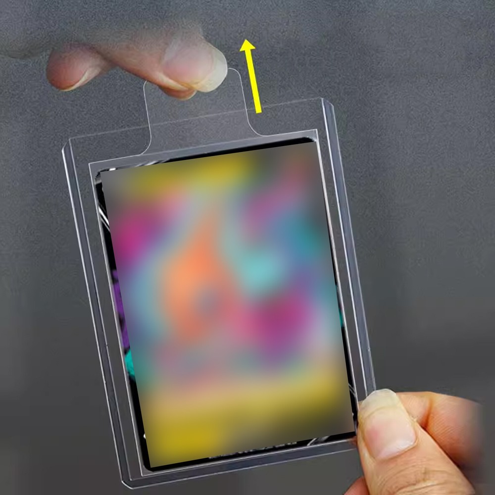 Pull Tab Sleeves Protector Case for Pokemon Card Easy out from Holder Savers