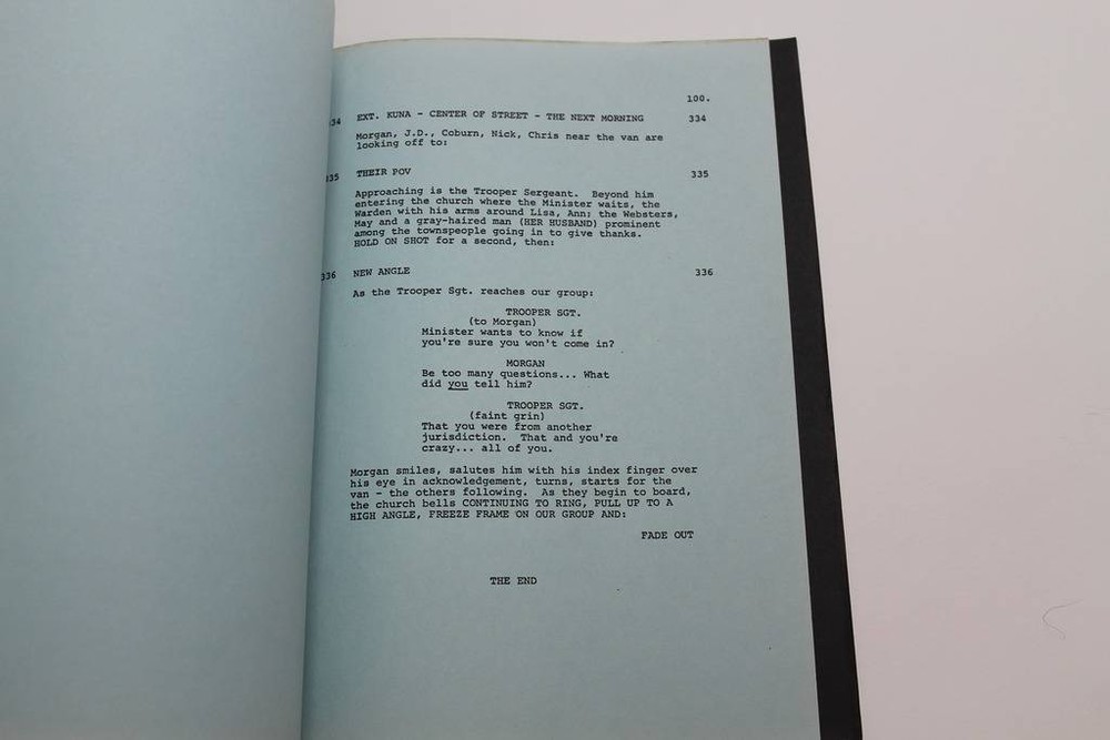 COMMAND 5 / Anthony Spinner 1983 Screenplay, Wings Hauser & John Matuszak
