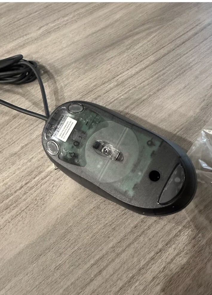 HP Hewlett Packard USB Wired Optical Mouse (M-UAE96)