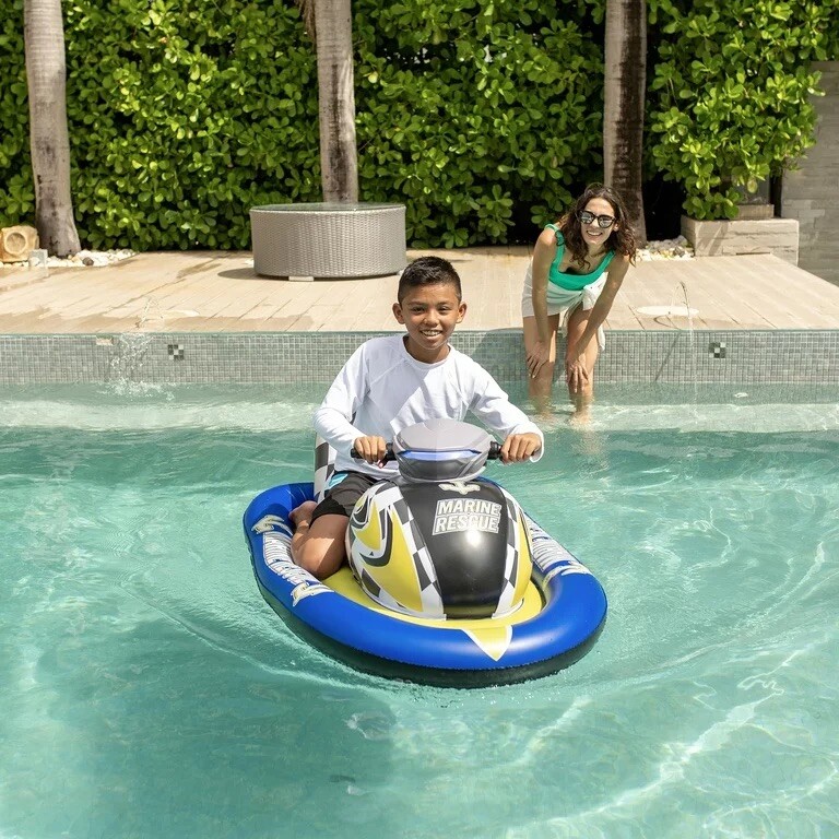 pool toys and floats
