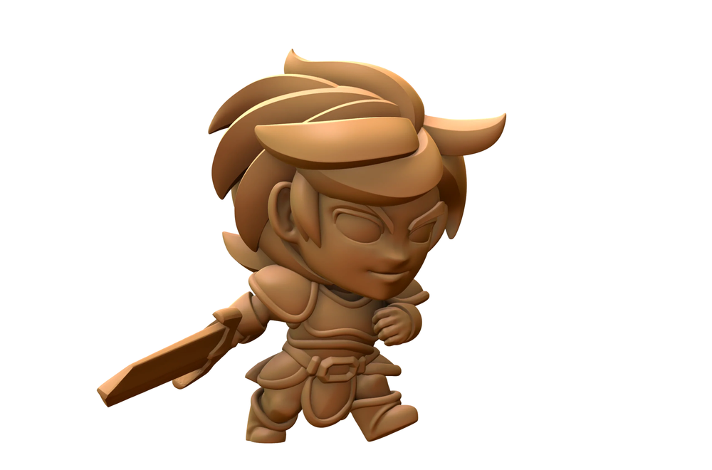 Capsule Chibi - Fighter