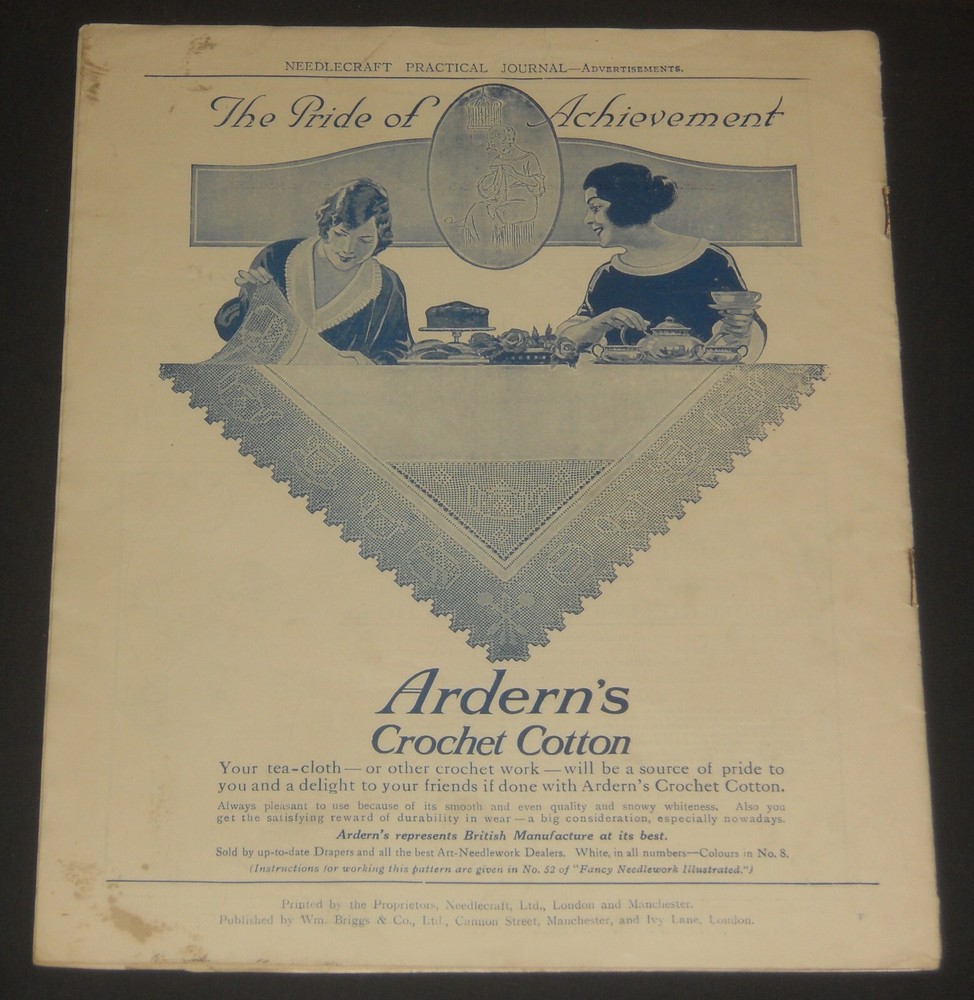 Needlecraft, Embroidery 2 magazines