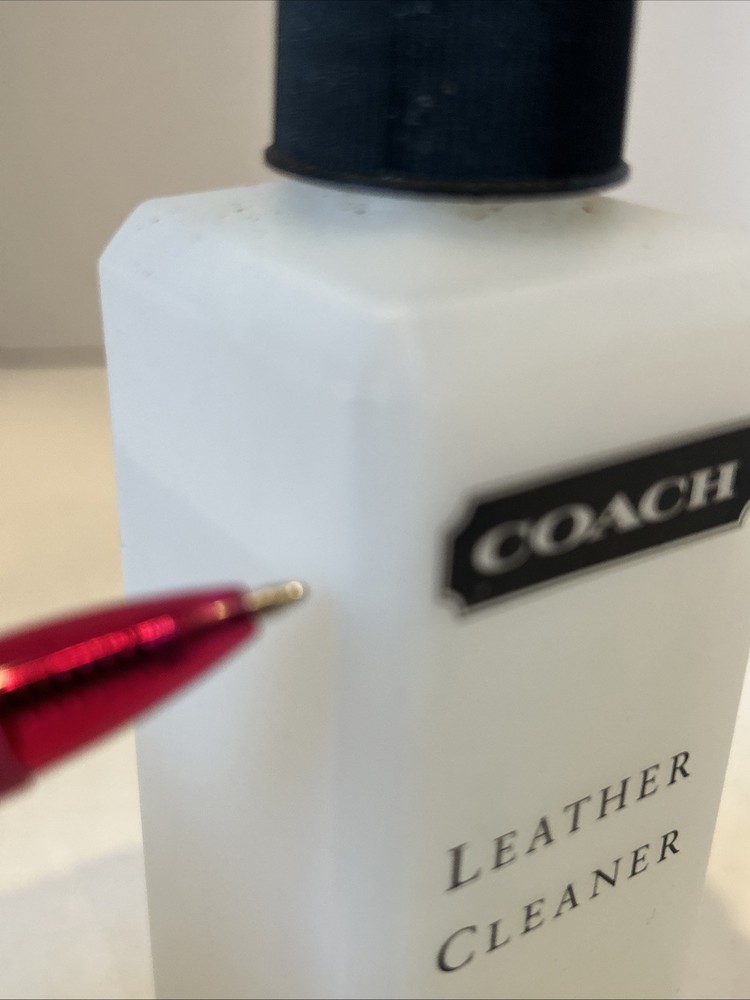 Coach Leather Cleaner 6oz 80% Full