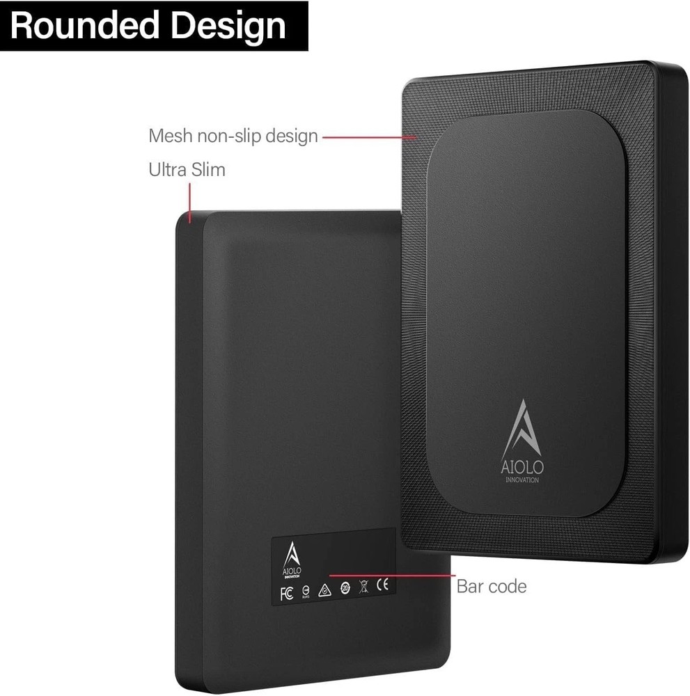 Lightweight 500GB USB 3.0 HDD - Plug and Play External Storage Solution