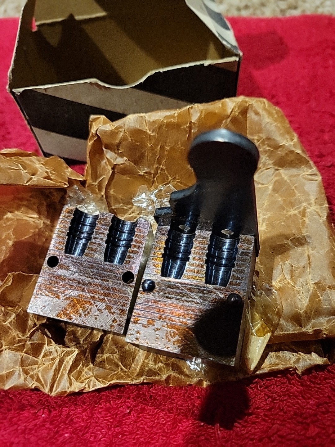 NOS Lyman Bullet Mold 358156 2 Cavity GC 357/38 cal 155 gr Reloading Ammo