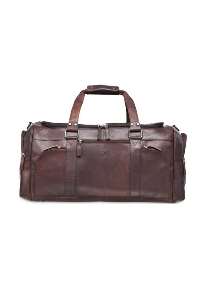Mancini Duffle Bag - Brown