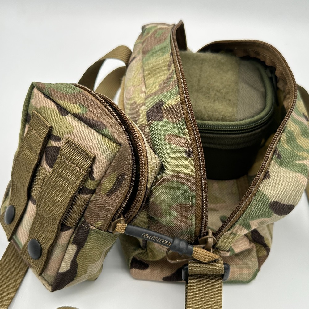 G-Code Ammo Range bag + Ammo Box + Contact Modular Pouch Smal | Multicam Green
