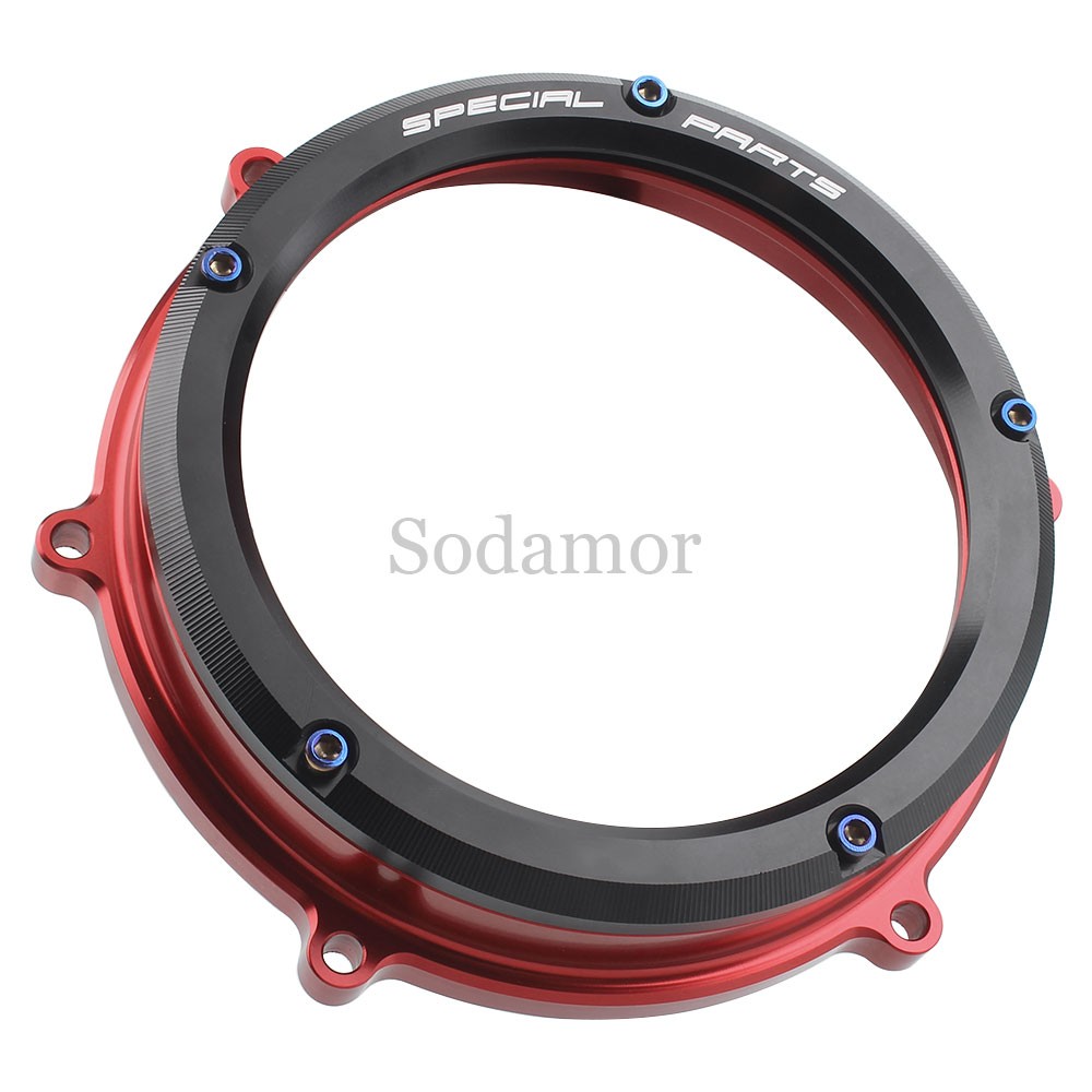 For DUCATI SUPERBIKE PANIGALE V4 2018-2024 Clear Clutch Cover Engine Protector