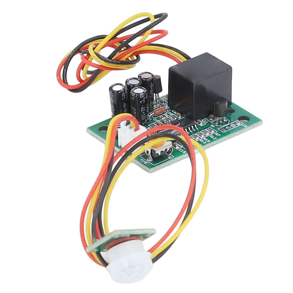 DC 12V PIR Human Motion Sensor Module Relay Output Split Type Infrared Sensing