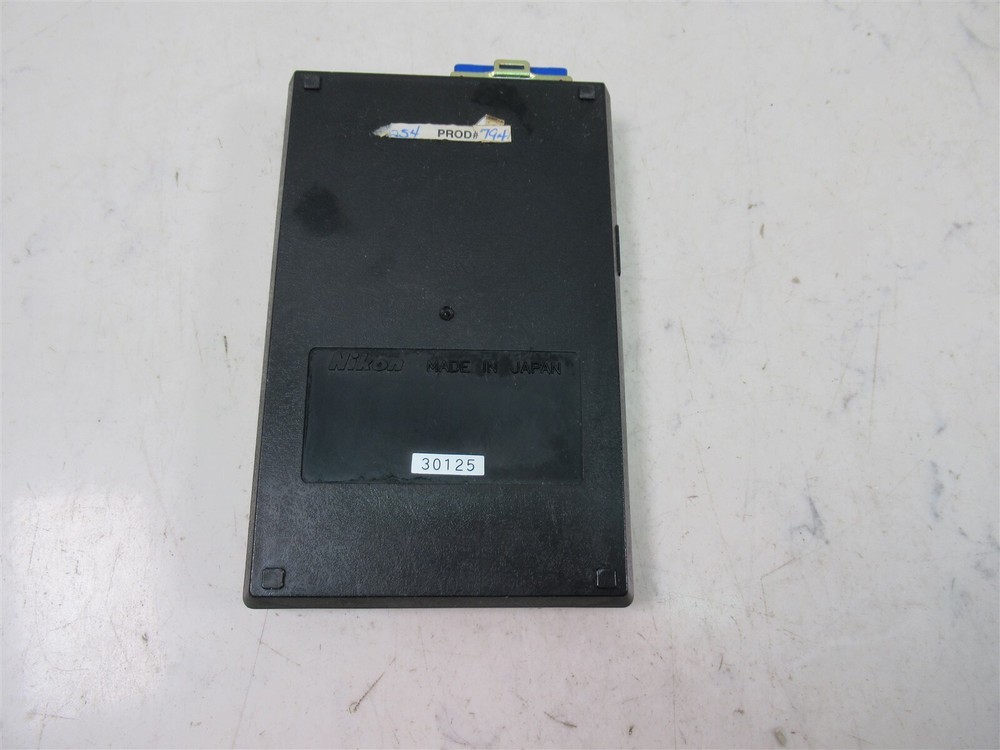 Nikon Data Back MPC-1 Microscope Photography Camera Accessory