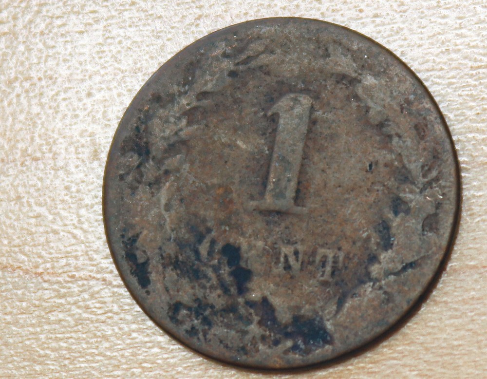 1881 Netherlands 1 Cent