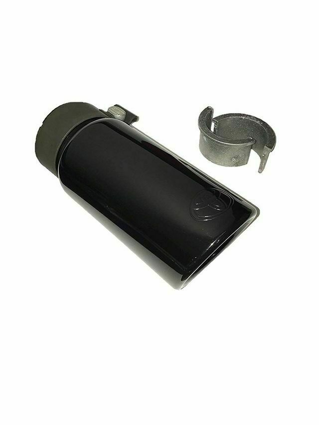 2005-2020 TOYOTA TACOMA BLACK CHROME EXHAUST TIP GENUINE OEM PT932-35180-02