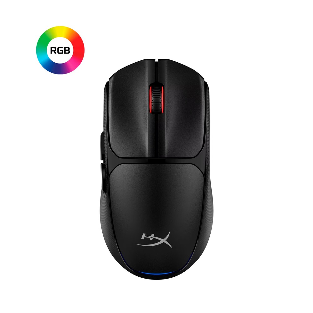 HyperX - Pulsefire Fuse Lightweight Wireless Optical Gaming Mouse with RGB Li...
