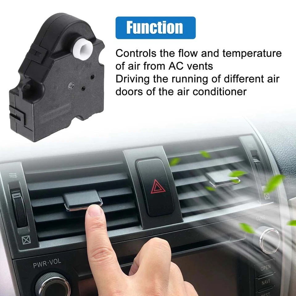 2PCS For GM Chevy HVAC AC Heater Blend Door Actuator 52402588 89018365 15-72971