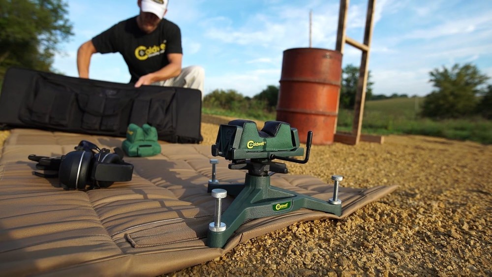 Compact Shooting Rest, 13"Diameter Base With Elevation Adjustments Up To 8 1/4"