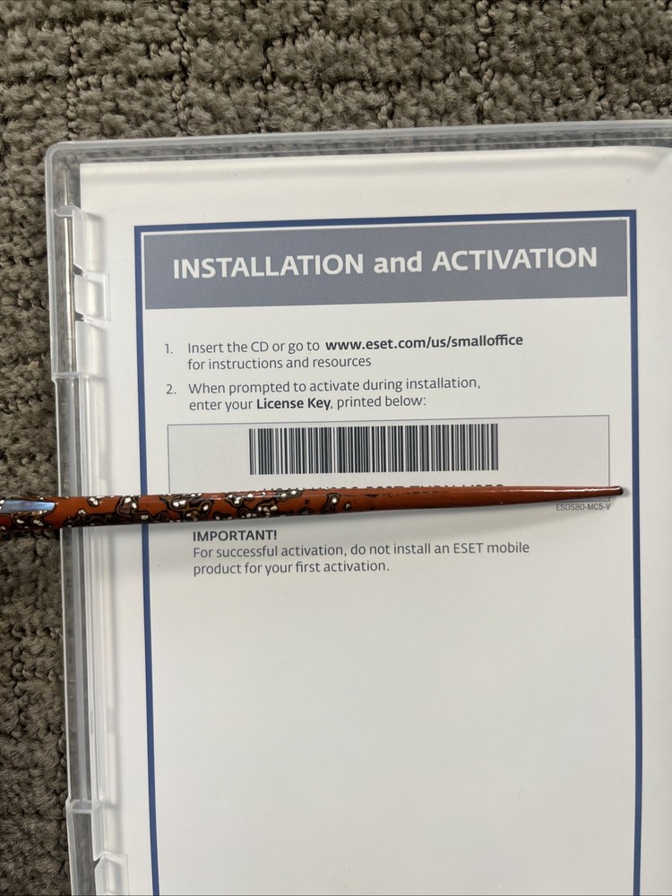 ESET Small Office Security Software, for 5 Devices, PC/Mac New