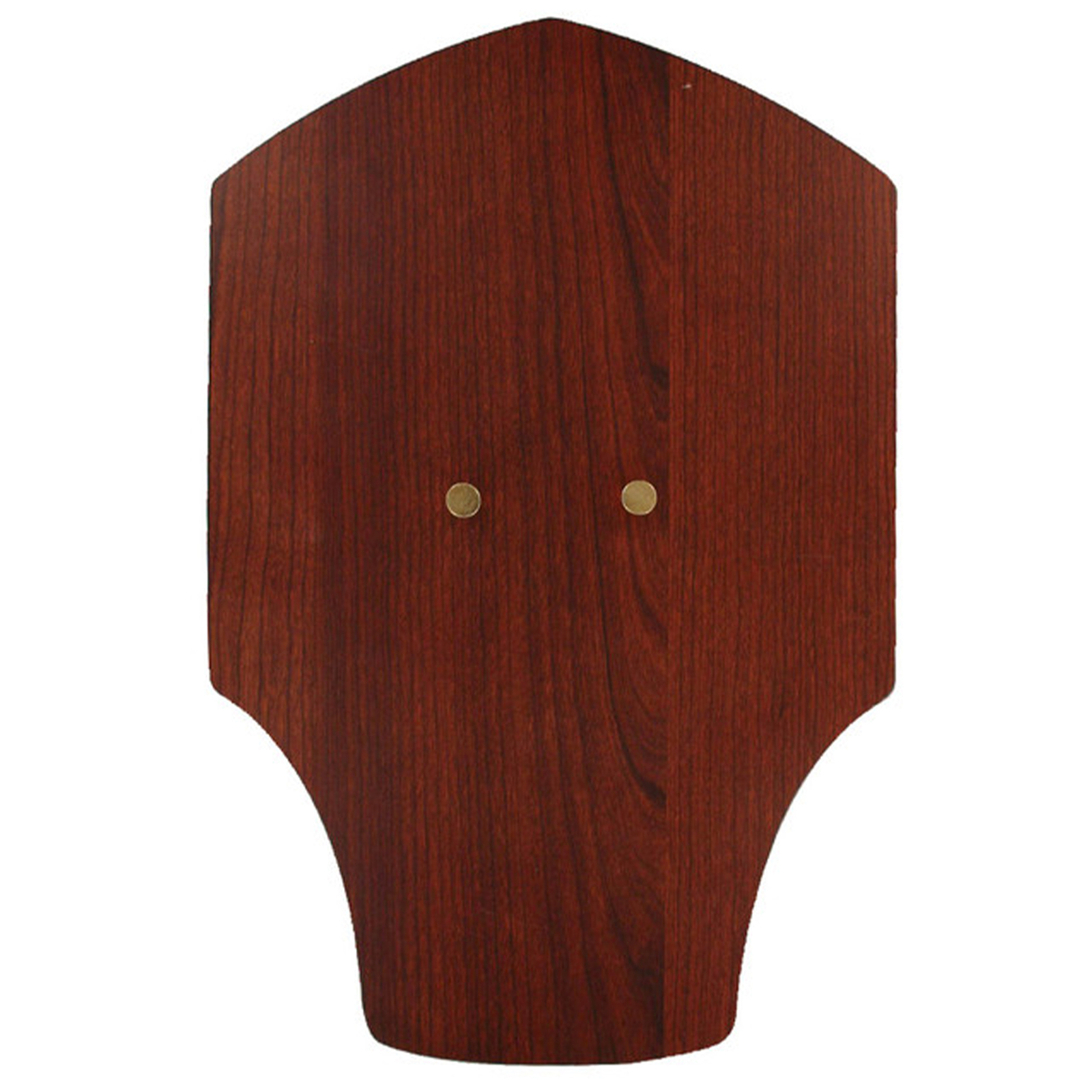 Wood Grain Wall Display Plaque | Beautiful CherryRed Medieval Sword Knife Holder