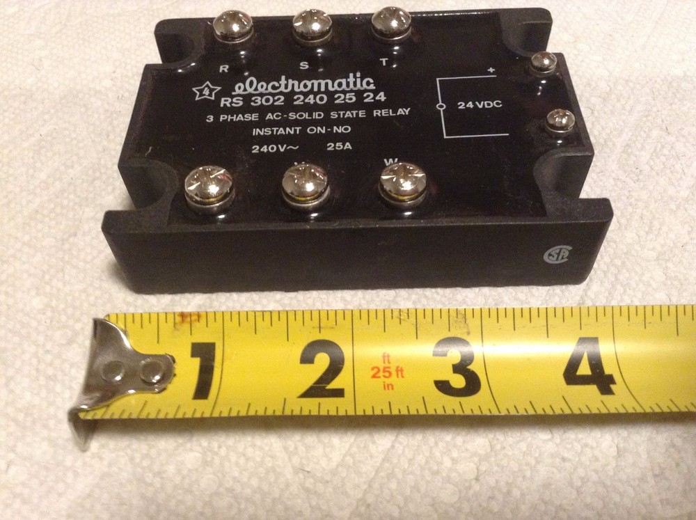 Electromatic RS3022402524 3 Phase AC Solid State Relay