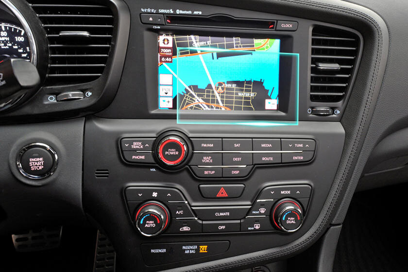 Crystal Clear Screen Protector for 2013 Kia Optima Vehicle Navigation