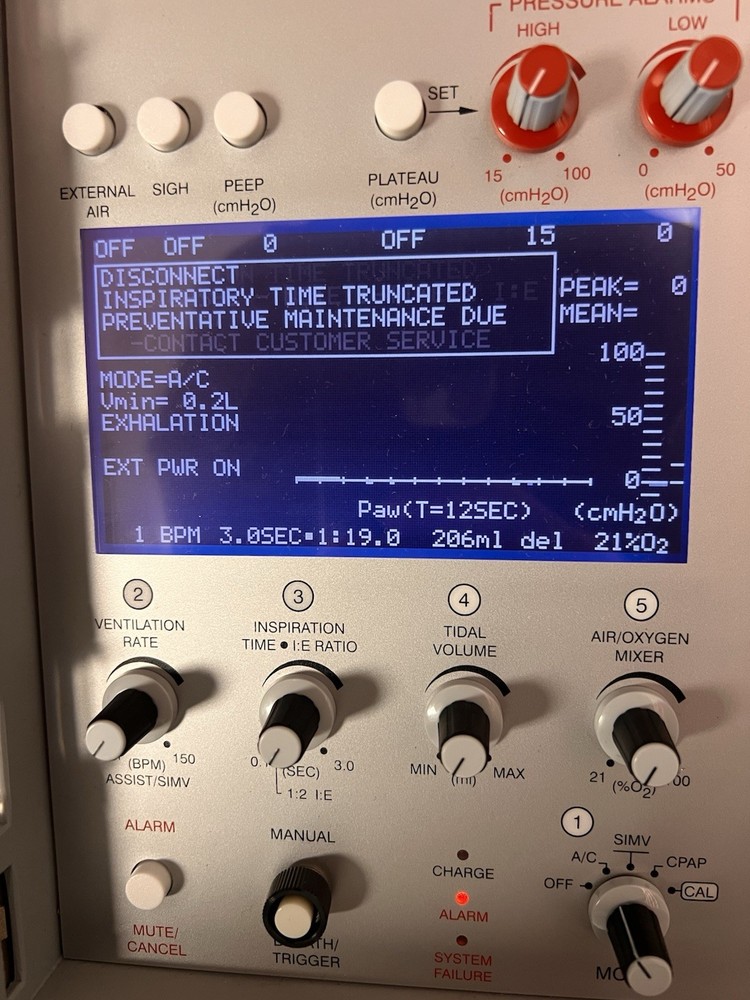 Impact Uni Vent 754 Eagle Power Supply And Extras, Tested (Functions)