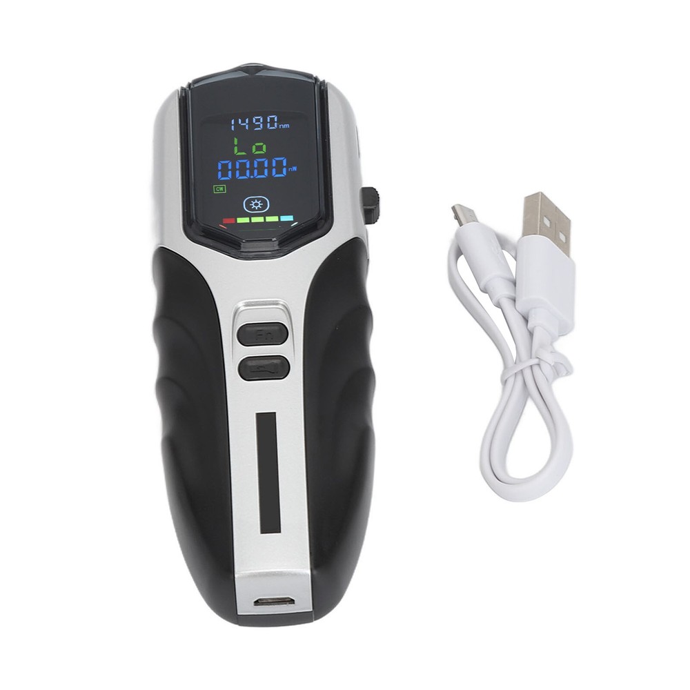 Mini Optical Power Meter ‑50~+26dBm Handheld Fiber Optic Cable Tester Tool
