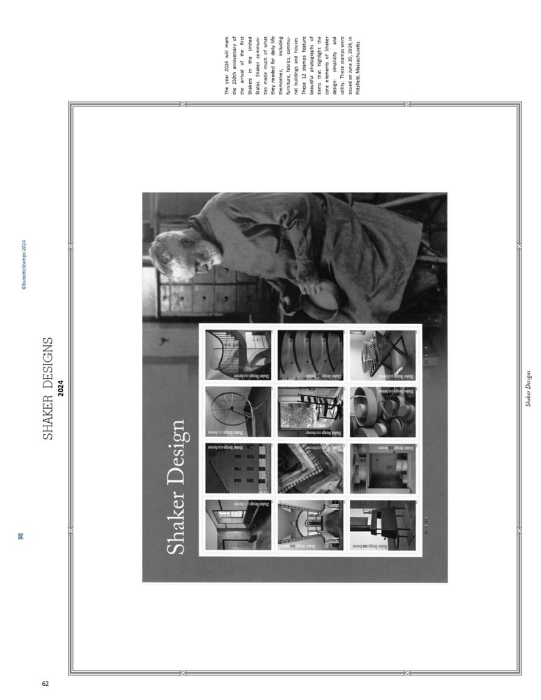 2024 U.S. Commemorative Singles SIMPLIFIED Supplement (White Ace Alternative)