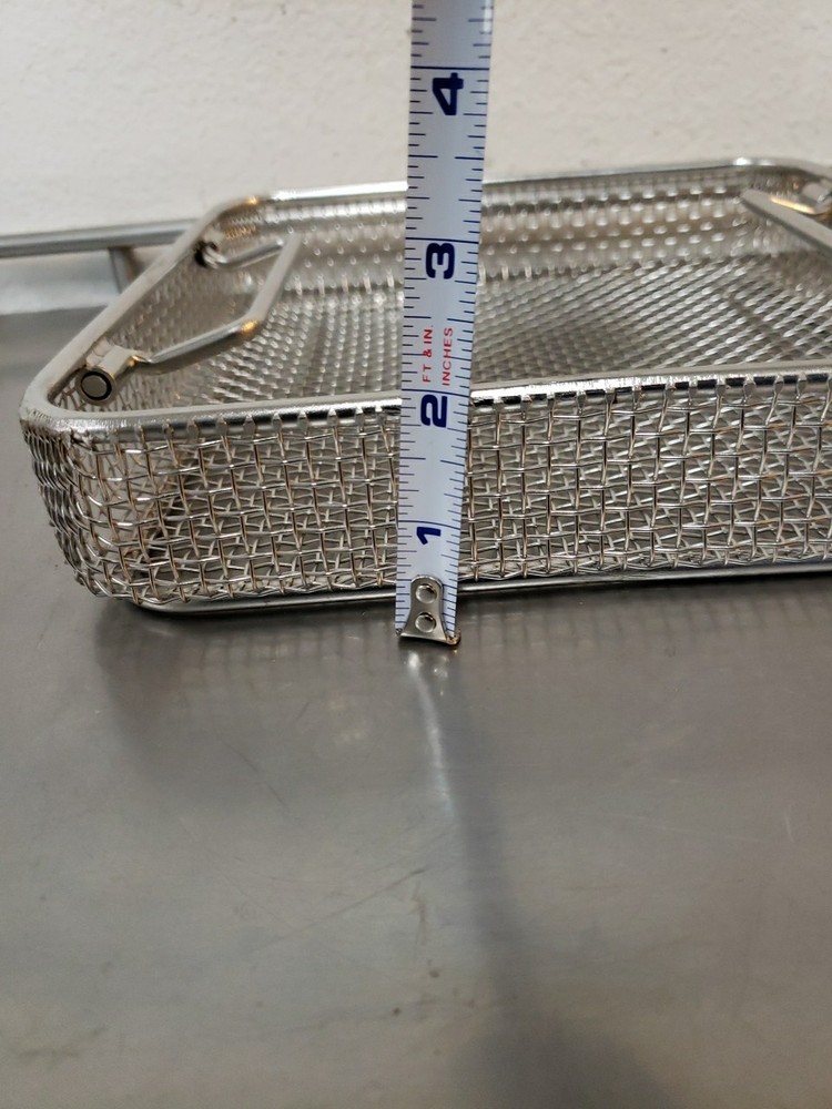 Stainless Sterilization Basket Storage Tray