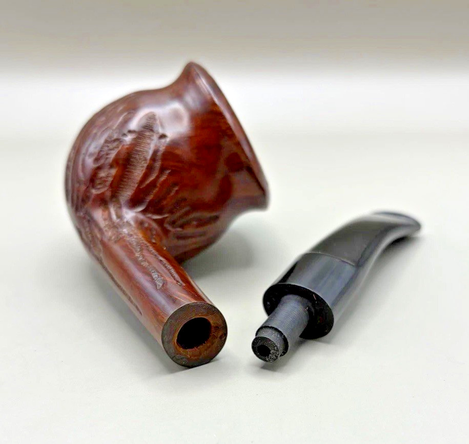 Custombilt Original 652 Cauldron Estate Pipe Clean Sharp Example w/ Pouch