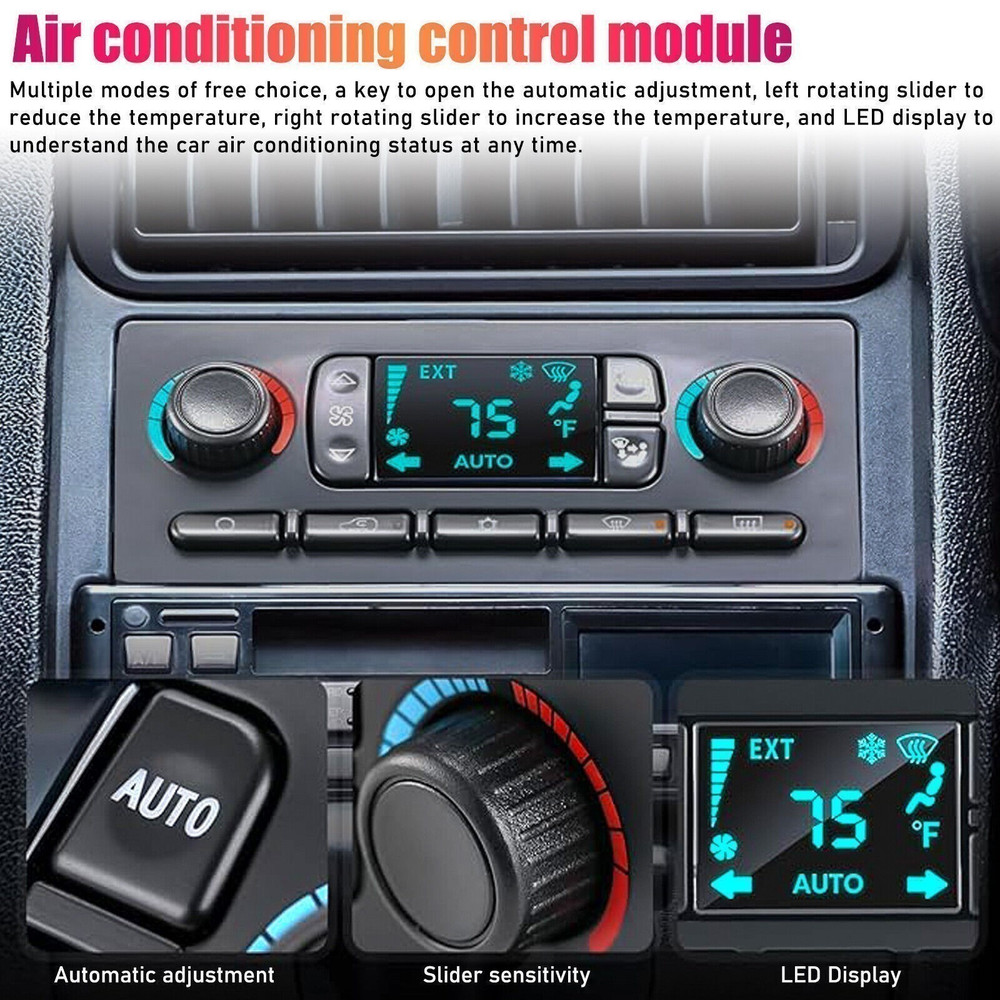 AC Heater Climate Control Module 599-211XD For Chevy GMC Improved Design