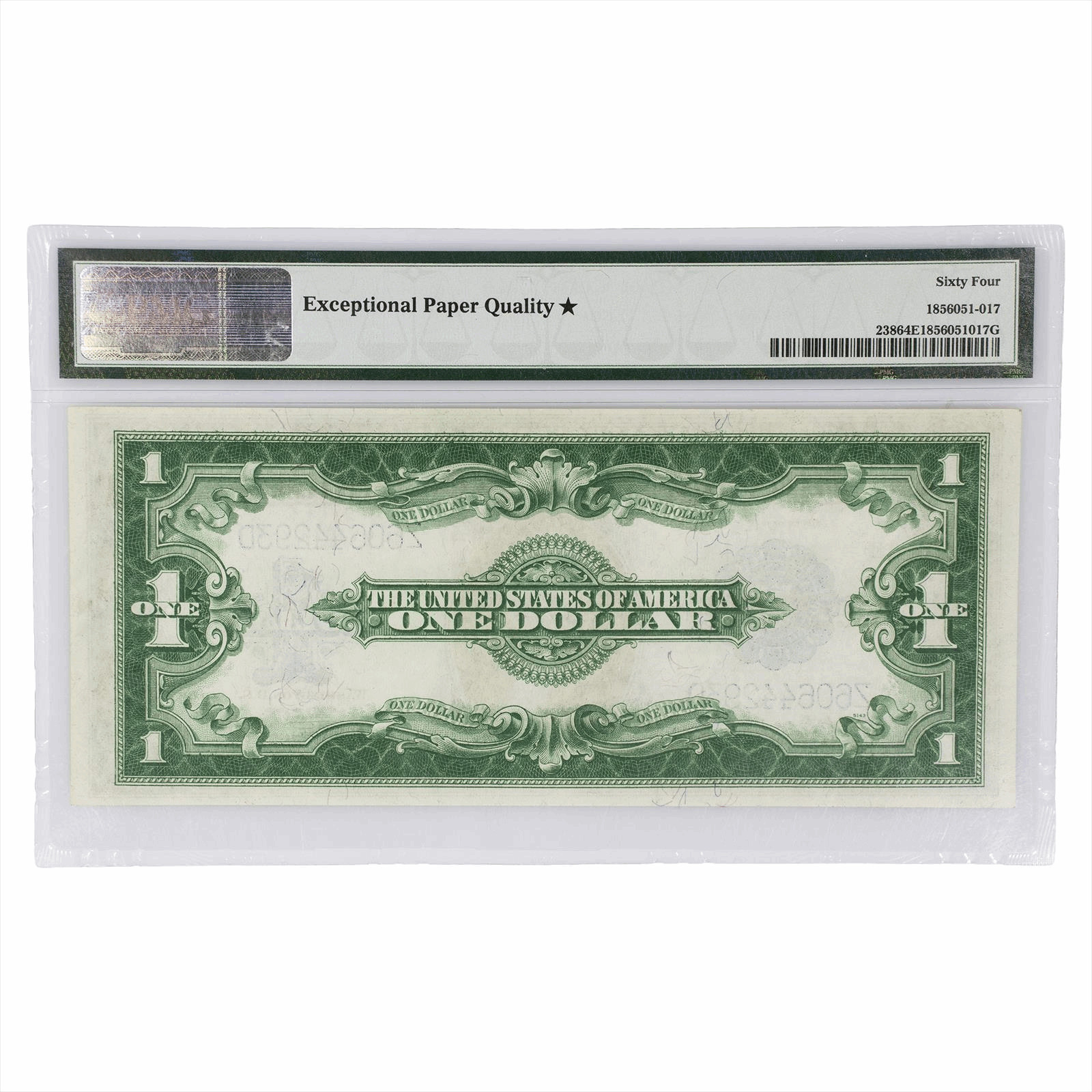 1923 $1 US Silver Certificate Fr#238 PMG Choice Uncirculated 64 EPQ