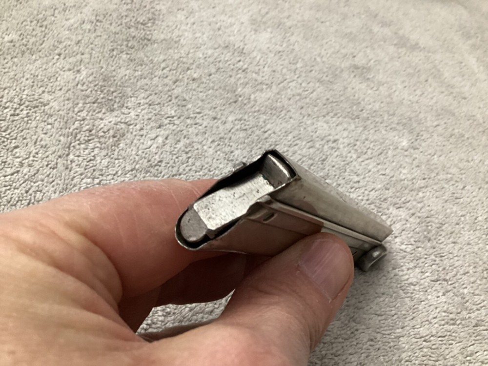 Simson & Co. pre WWII German P08 Luger magazine S code