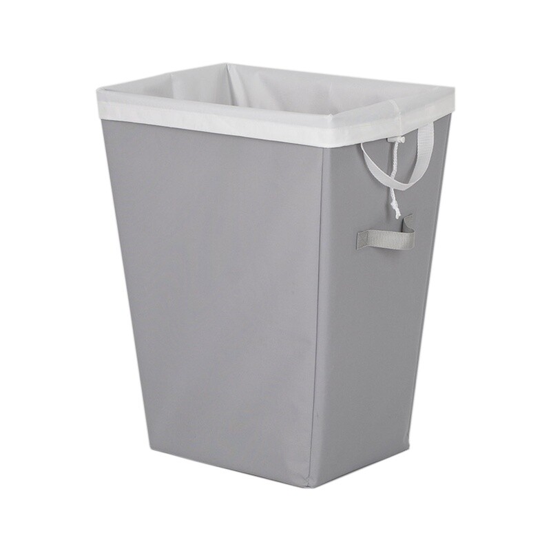2 Pack Rectangular Laundry Hamper W/ Removable Liner Handles Durable Polyester
