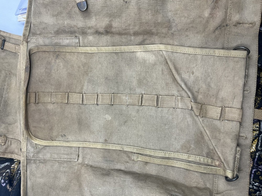 WWI CAMPBELL 1918 HAVERSACK CANVAS PACK