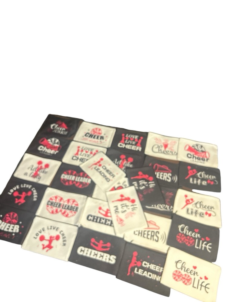 Cheerleading Makeup Pouches